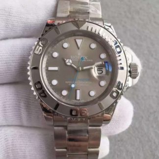 Rolex Yacht-Master 116622 Silver urtavla SS-armband S